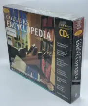 COLLIER'S ENCYCLOPEDIA 1998 - PC CD, 1997 - SIERRA - AUS CODED - BIG BOX SEALED