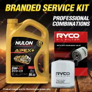 Ryco Oil Filter 5L APX5W20C5 Eng. Oil Service Kit for Mazda Mazda 6 GH 4cyl 2.5L