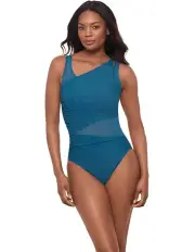 [Miraclesuit Swim] Network Azura Underwire Shaping Swimsuit in Blue