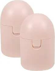 Minkissy 2Pcs Menstrual Cups Case Reusable PP plastic Storage Box for Women Outgoing Portable Travel Female Items Box Holder Pink