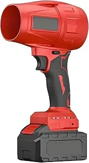 Car Dryer, Turbo Dryer Blower with Two Batterys, Portable Cordless Design, High Power 40000R/min, 800g High Thrust, for Outdoor Cleaning Fallen Leaves, Snow, Dust Removal