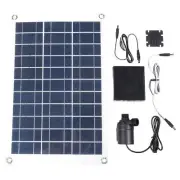 2X(50W Solar Water Pump 800L/H DC12V Low Noise Solar Water Fountain Pump7003