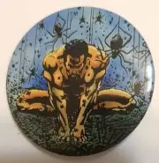 Marvel 2 1/4 Inch Round Button Kraven/Spiders 1987 (New)