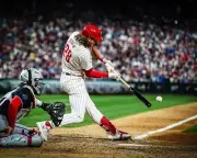 Alec Bohm At Bat Swinging Philadelphia Phillies 8x10 MLB Baseball Photo