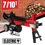 BBT 7/10T Electric Hydraulic Wood Log Splitter Firewood