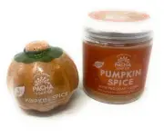 Pacha Soap Co Whipped Soap + Scrub & Bath Bomb 2 Pack Pumpkin Spice Gift Set New