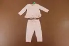 Gap Baby Girl 6-12 Months Pink Organic Cotton Two-Piece Long Sleeve Pant Set NWT
