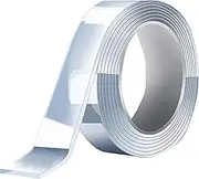 Tape Double Sided | Wall Adhesive Strips,Strong Waterproof Reusable Transparent High Tack Weatherproof Tape for Picture Carpet Securing Vehicle Trim