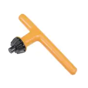 Chuck Key 6mm Key 12 Teeth for 1.5-13mm Drill Chuck Yellow