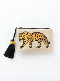 在飛比找誠品線上優惠-日本 artipur COTTAGE Leopard 刺繡收