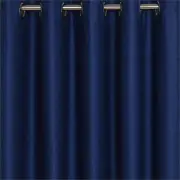 Selina Blockout Eyelet Curtain 220cm & 250cm Drop