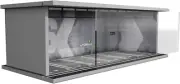 Hot Diecast Wheels Display Case - 1/64 Scale Model Car Display Case with LED