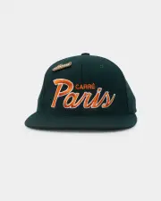 [CARRE] Carre X Hood Paris Script Snapback Forest - Size ONE ONE Forest