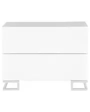 Pangea Home Harper White Nightstand