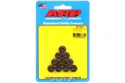 ARP 12-Point Nut Chrome Moly Black Oxide 5/16" UNC Thread 3/8" Socket 10-Pack ARP 301-8343