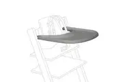 Stokke Tray, Storm Grey - Designed Exclusively for Tripp Trapp Chair + Tripp Trapp Baby Set - Convenient to Use and Clean - Made with BPA-Free Plastic - Suitable for Toddlers 6-36 Months