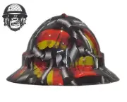 Custom Hydrographic Safety Hard Hat PLATINUM GERMANY PRO CHOICE WIDE BRIM