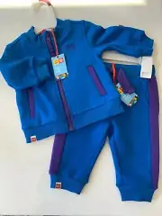 Lego Target X Collection Track Outfit- Jogger and Jacket, Blue New Born & 0-3 M