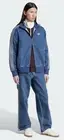 Adidas Mens Denim Firebird Jacket M Medium NWT