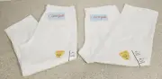 2 Cat & Jack Girls White Size XL 14-16 Pull-On Capri Legging with Durable Knees