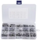 304 Stainless Steel Flat Washer and Lock Washer Assortment Set(700 Pieces,5857