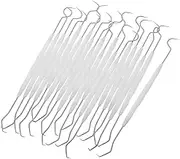 Anneome Crafting Kit 20pcs Double Head Crochet Hooks Beading Needles for DIY Jewelry Making Crocheting Embroidery Versatile Easy to Use