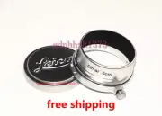 Brass lens hood for Leica Leitz Elmar 5 cm Complimentary brass cap