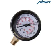 Liquid Oil filled Pressure Gauge 63mm 2.5” 230PSI 1600kPa 1/4"BSPT Fuel Air Mete
