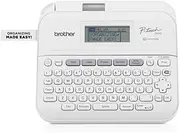 Brother PT-D410 Labelling Machine for Home Office and Office (for 3.5 to 18 mm Wide TZE Tapes, up to 20 mm/sec Printing Speed)