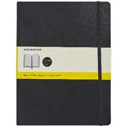 Moleskine Classic Grid XL 192Pg Notebook Black