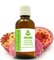Pure Herbs Prickly Pear Seed 100% Pure Opuntia ficus indica Carrier Oil