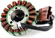 Generator Stator Coil Compatible With Aprilia Compatible With Atlantic Scarabeo Beetle Light 400 500 Compatible With Piaggio Compatible With Beverly 400 500 X8 X9 Compatible With Gilera Compatible Wit