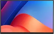 13.3 Inch Portable Display, External Second Screen Plug and Play 2K Type C Port Eye Friendly with Stand for Game Console for Phone