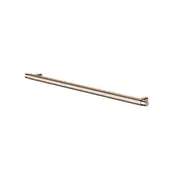 MEIR Oppen Round Linear Knurled Pull Cabinet Handle - 328mm - Champagne