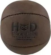 Classic Soft Leather Stress Ball - Handmade Fidget Toy for Enhanced Productivity
