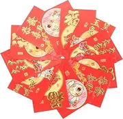 TEHAUX 60pcs Bunny Year Packets Rabbit Pattern Paper Envelopes Festival Invitations
