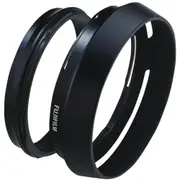 FujiFilm - LH-X100 Lens Hood & Ring- Black X100