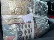 Pottery Barn Elise patchwork Love Quilt King New w tag