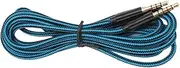 3.5mm Headset Cable, Oxygen Copper Wire Flexible Stable 3.5mm 5 Pole to 4 Pole Cable Gold Plated Plug 2m Length for