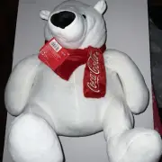 2012 Coca-Cola Plush Polar Bear New w/Tags