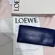 [二手] Loewe Billetero Largo H Negro Long Horizontal W Navy blue Loewe長夾海軍藍銀釦