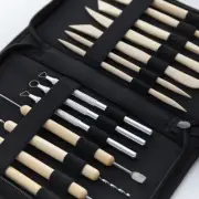 14-32Pcs/set Clay Pottery Tool Ceramics Sculpting Carving DIY Modeling Kit Home