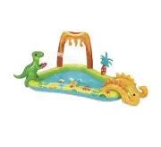 Play Day Inflatable Dino Play Center Kiddie Pool Kid Pools, Ages 2 & Up, Unisex