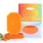 Kojic Acid Soap: Dark Spot Remover ~ Tumeric + Retinol & Foaming Net ~ Dark Spot