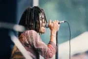 Lenny Kravitz Werchter Festival Werchter 8 July 1990 Music Singer Old Photo