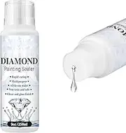 Diamond Painting Sealer, 4 OZ（120ML) Permanent Hold & Transparent Sealer for Diamond Painting and Puzzle Glue, DIY Fixing & Sealing Painting Accessories