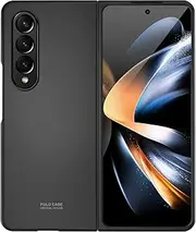 [TSQQST] Samsung Galaxy Z Fold 4 Case 5G 2022, Full Body Hard PC Ultra-Thin Anti-Scratches Shockproof Protective Phone Case for Galaxy Z Fold 4 | Black