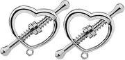 Metal Nipple Clamps Adjustable Nipple Clamp Nipple Clips For Women Non Piercing Nipple Rings Nipple Toy