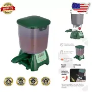 Rain-Resistant Automatic Fish Feeder - 6 lbs Capacity for Optimal Fish Health