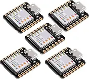 Seeeduino XIAO Microcontroller SAMD21 Cortex M0+ Nano 48MHZ SPI I2C Interface for Arduino IDE/IOT System Development Tool Type-c (5pcs)
